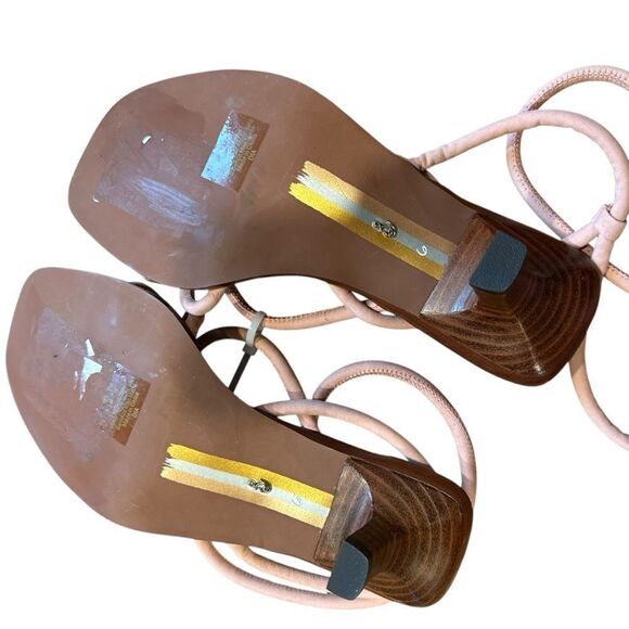 Revolve Sam Edelman Dia Leather Ankle Strap Sandals NWOT - Picture 10 of 12